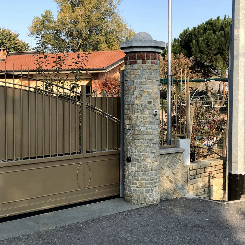 Verblender Riemchen aus Luserna-Gneis