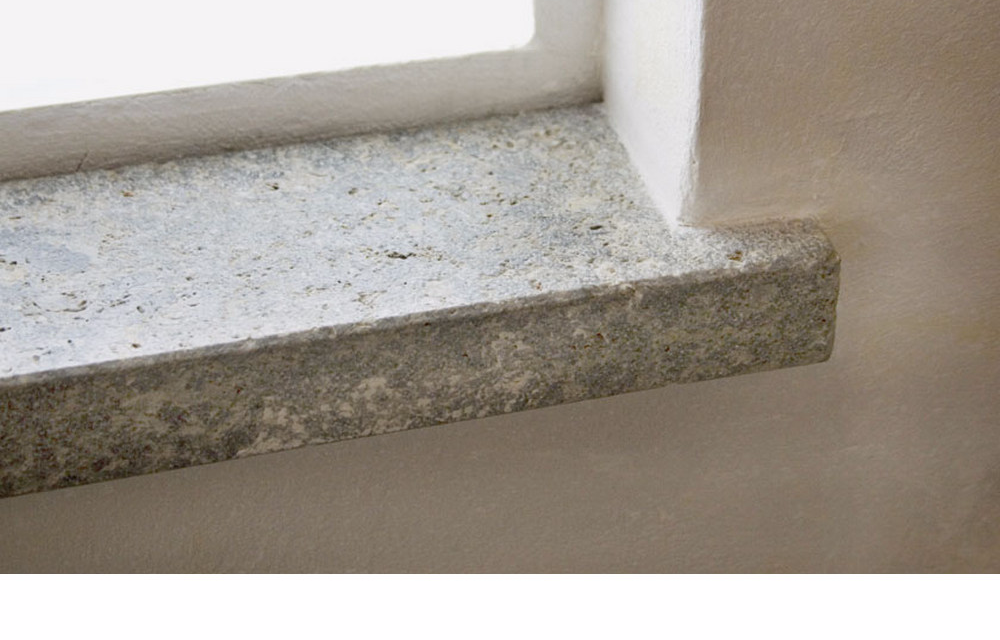 Stufen, Fensterbänke und Deckplatten im Detail