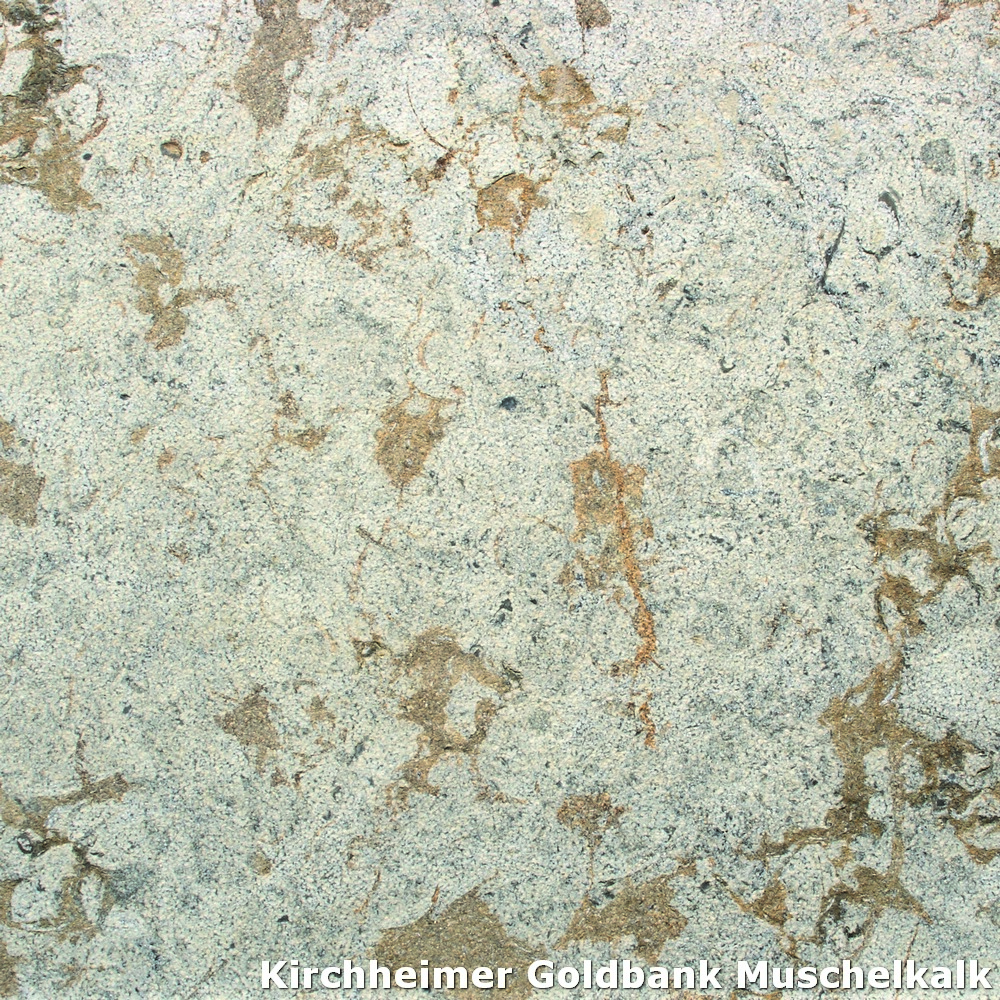 Goldbank sandgestrahlt